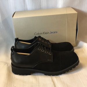 New! Calvin Klein Nox Oxfords in black